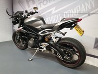 USED 2017 67 TRIUMPH STREET TRIPLE 765 RS WITH SCORPION RACE EXHAUST