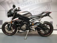 USED 2017 67 TRIUMPH STREET TRIPLE 765 RS WITH SCORPION RACE EXHAUST