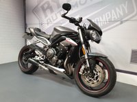 USED 2017 67 TRIUMPH STREET TRIPLE 765 RS WITH SCORPION RACE EXHAUST