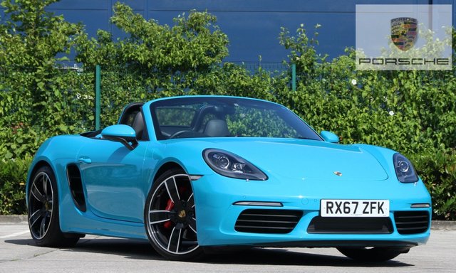 2017 67 Porsche 718 Boxster 2.5 BOXSTER S 2d 345 BHP [ MASSIVE SPEC ]