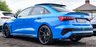USED 2022 22 AUDI RS3 SALOON RS 3 TFSI QUATTRO VORSPRUNG 4d 395 BHP 2022+TURBO BLUE+SALOON