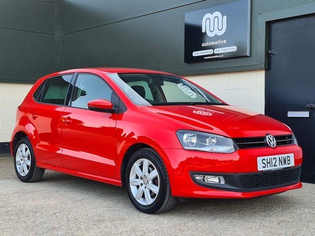 2012 12 Volkswagen Polo 1.4 MATCH DSG 5d 83 BHP