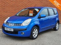 USED 2007 57 NISSAN NOTE 1.4 SE 5d 87 BHP LOW MILES - FULL 12 MONTHS MOT