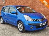 USED 2007 57 NISSAN NOTE 1.4 SE 5d 87 BHP LOW MILES - FULL 12 MONTHS MOT