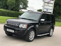 USED 2013 13 LAND ROVER DISCOVERY 3.0 4 SDV6 HSE 5d 255 BHP MOST HISTORY + SAT NAV + R , CAMERA