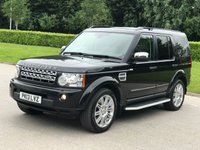 USED 2013 13 LAND ROVER DISCOVERY 3.0 4 SDV6 HSE 5d 255 BHP MOST HISTORY + SAT NAV + R , CAMERA