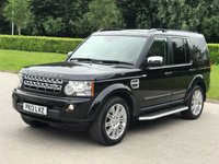 USED 2013 13 LAND ROVER DISCOVERY 3.0 4 SDV6 HSE 5d 255 BHP MOST HISTORY + SAT NAV + R , CAMERA