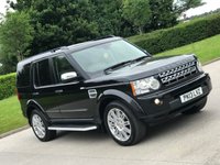 USED 2013 13 LAND ROVER DISCOVERY 3.0 4 SDV6 HSE 5d 255 BHP MOST HISTORY + SAT NAV + R , CAMERA