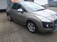 USED 2011 11 PEUGEOT 3008 1.6 EXCLUSIVE 5d 120 BHP 
