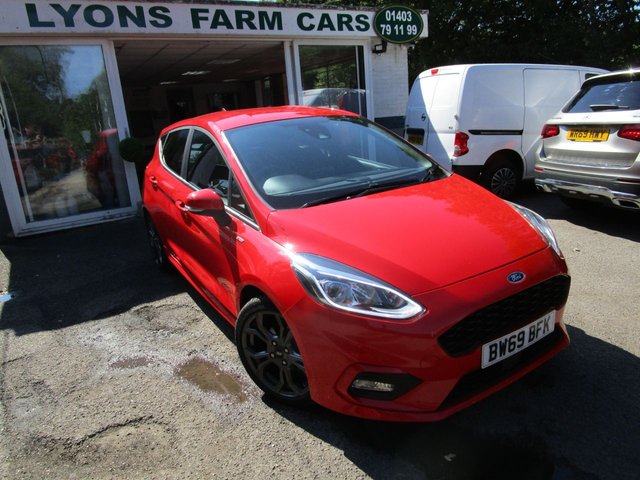 2019 69 Ford Fiesta 1.0 ST-LINE ECOBOOST 5d 125 BHP