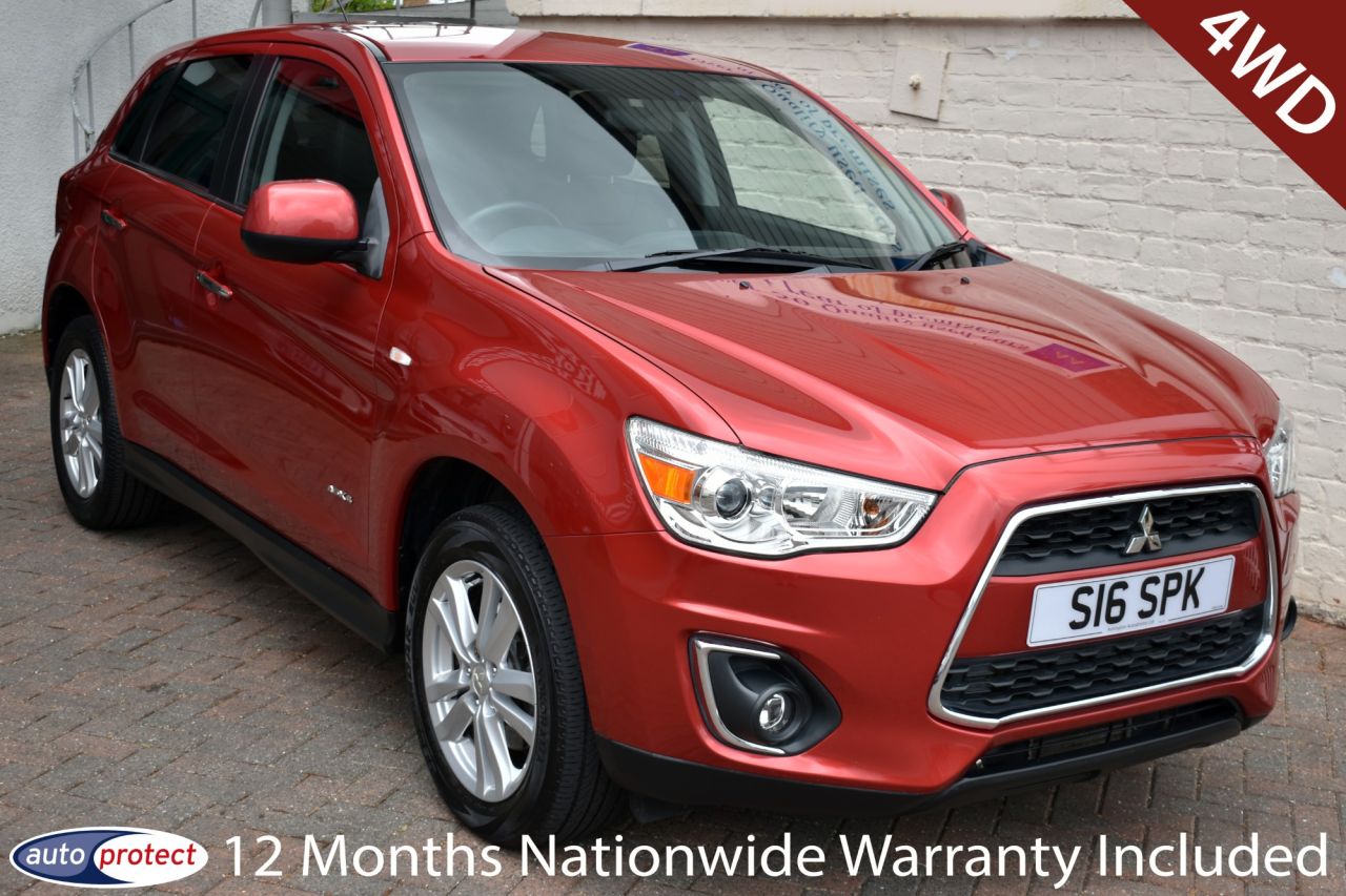 2013 Mitsubishi Asx 1.8 Di-D 4 5 Door 6-Speed 114 BHP
