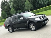 USED 2012 12 NISSAN NAVARA 3.0 OUTLAW DCI 4X4 SHR DCB 228 BHP LAEATHER + SAT NAV + LOW MILES