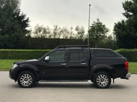 USED 2012 12 NISSAN NAVARA 3.0 OUTLAW DCI 4X4 SHR DCB 228 BHP LAEATHER + SAT NAV + LOW MILES