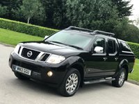 USED 2012 12 NISSAN NAVARA 3.0 OUTLAW DCI 4X4 SHR DCB 228 BHP LAEATHER + SAT NAV + LOW MILES