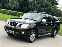 USED 2012 12 NISSAN NAVARA 3.0 OUTLAW DCI 4X4 SHR DCB 228 BHP LAEATHER + SAT NAV + LOW MILES