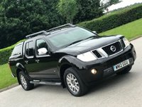 USED 2012 12 NISSAN NAVARA 3.0 OUTLAW DCI 4X4 SHR DCB 228 BHP LAEATHER + SAT NAV + LOW MILES