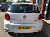 USED 2015 15 VOLKSWAGEN POLO 1.2 SE DESIGN TSI 5d 90 BHP 12 MONTHS MOT HPI CLEAR !!