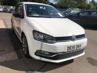 USED 2015 15 VOLKSWAGEN POLO 1.2 SE DESIGN TSI 5d 90 BHP 12 MONTHS MOT HPI CLEAR !!