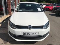 USED 2015 15 VOLKSWAGEN POLO 1.2 SE DESIGN TSI 5d 90 BHP 12 MONTHS MOT HPI CLEAR !!