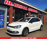 USED 2015 15 VOLKSWAGEN POLO 1.2 SE DESIGN TSI 5d 90 BHP 12 MONTHS MOT HPI CLEAR !!