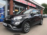 USED 2017 66 FIAT 500X 1.6 MULTIJET CROSS PLUS 5d 120 BHP 1/2 LEATHER~A/C~SAT NAV~BLUETOOTH