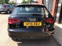 USED 2015 15 AUDI A3 1.6 TDI SE TECHNIK 5d 109 BHP SAT NAV 12 MONTHS MOT 1 F/K