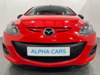 USED 2013 13 MAZDA 2 1.3 TS 5d 74 BHP High Gloss Red, 5  Door 12 months MOT, Fully serviced FREE UK DELIVERY