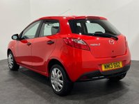 USED 2013 13 MAZDA 2 1.3 TS 5d 74 BHP High Gloss Red, 5  Door 12 months MOT, Fully serviced FREE UK DELIVERY