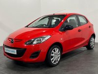 USED 2013 13 MAZDA 2 1.3 TS 5d 74 BHP High Gloss Red, 5  Door 12 months MOT, Fully serviced FREE UK DELIVERY
