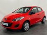 USED 2013 13 MAZDA 2 1.3 TS 5d 74 BHP High Gloss Red, 5  Door 12 months MOT, Fully serviced FREE UK DELIVERY