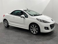 USED 2014 K PEUGEOT 207 1.6 CC ROLAND GARROS 2d 120 BHP STUNNING  Very Rare striking Bianco white , silver roland garros embossed leather sports seats , in stock and ready for summer cruising with FREE UK DELIVERY