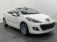 USED 2014 K PEUGEOT 207 1.6 CC ROLAND GARROS 2d 120 BHP STUNNING  Very Rare striking Bianco white , silver roland garros embossed leather sports seats , in stock and ready for summer cruising with FREE UK DELIVERY