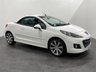USED 2014 K PEUGEOT 207 1.6 CC ROLAND GARROS 2d 120 BHP STUNNING  Very Rare striking Bianco white , silver roland garros embossed leather sports seats , in stock and ready for summer cruising with FREE UK DELIVERY