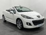 USED 2014 K PEUGEOT 207 1.6 CC ROLAND GARROS 2d 120 BHP STUNNING  Very Rare striking Bianco white , silver roland garros embossed leather sports seats , in stock and ready for summer cruising with FREE UK DELIVERY