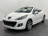 USED 2014 K PEUGEOT 207 1.6 CC ROLAND GARROS 2d 120 BHP STUNNING  Very Rare striking Bianco white , silver roland garros embossed leather sports seats , in stock and ready for summer cruising with FREE UK DELIVERY