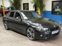 USED 2018 18 BMW 3 SERIES 2.0 330E M SPORT SHADOW EDITION 4d 249 BHP SAT NAV LEATHER PARKING SENSOR