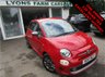 USED 2017 17 FIAT 500 1.2 S (SPORT) 3d 69 BHP NEW SHAPE Only &pound;20 Road Tax! One Owner, Excellent Service History + Just Serviced, MOT until May 2023, Great fuel economy!