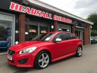 USED 2012 12 VOLVO C30 1.6 D2 R-DESIGN 3d 113 BHP LEATHER~BLUETOOTH~HEAT SEATS~A/C