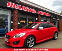 USED 2012 12 VOLVO C30 1.6 D2 R-DESIGN 3d 113 BHP LEATHER~BLUETOOTH~HEAT SEATS~A/C