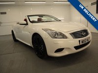 USED 2012 12 INFINITI G 3.7 G37 2d 320 BHP STUNNING ONE OWNER FROM NEWWITH GREAT SERVICE HISTORY JUST LOOK AT THAT INTERIOR