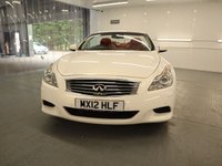 USED 2012 12 INFINITI G 3.7 G37 2d 320 BHP STUNNING ONE OWNER FROM NEWWITH GREAT SERVICE HISTORY JUST LOOK AT THAT INTERIOR