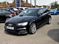 USED 2020 20 AUDI A3 1.5 SPORTBACK TFSI S LINE BLACK EDITION 5d 148 BHP [APPLE CARPLAY | NAV | F/R SENS.]