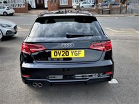 USED 2020 20 AUDI A3 1.5 SPORTBACK TFSI S LINE BLACK EDITION 5d 148 BHP [APPLE CARPLAY | NAV | F/R SENS.]