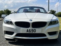 USED 2015 15 BMW Z4 2.0 Z4 SDRIVE20I M SPORT ROADSTER 2d 181 BHP Coral Red Leather Pro Sat Nav