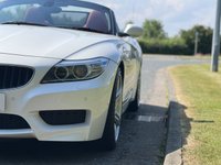 USED 2015 15 BMW Z4 2.0 Z4 SDRIVE20I M SPORT ROADSTER 2d 181 BHP Coral Red Leather Pro Sat Nav