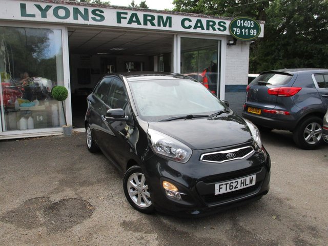 2012 62 Kia Picanto 1.0 2 5d 68 BHP
