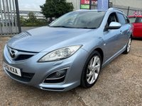 USED 2012 61 MAZDA 6 2.2 D SPORT 5d 180 BHP Large Estate with Full Mazda History