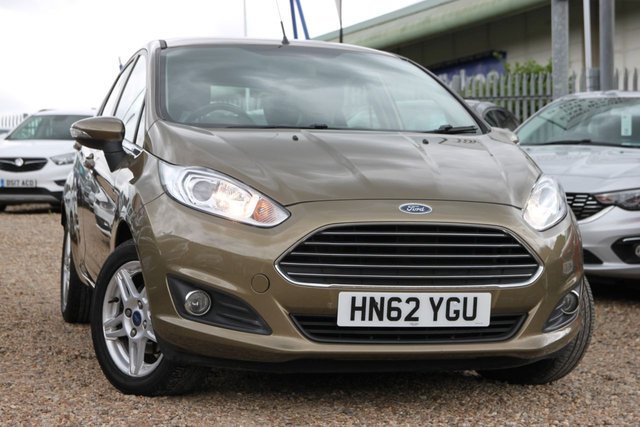 2013 62 Ford Fiesta 1.6 ZETEC 5d 104 BHP