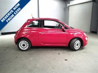 USED 2018 18 FIAT 500 1.2 LOUNGE DUALOGIC 3d 69 BHP GENUINE LOW MILEAGE SUNROOF PARKING SENSORS