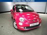 USED 2018 18 FIAT 500 1.2 LOUNGE DUALOGIC 3d 69 BHP GENUINE LOW MILEAGE SUNROOF PARKING SENSORS
